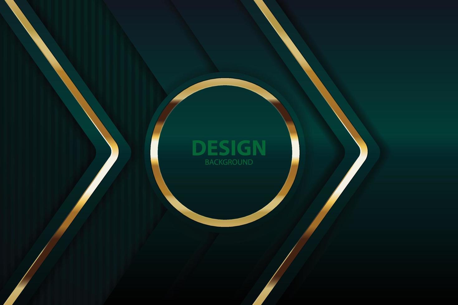 Tablero de fondo de vector abstracto de banner dorado para diseño de texto y mensaje moderno. ilustración vectorial