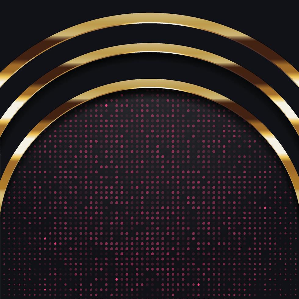 gold banner Abstract vector background board for text and message design modern. vector illustration
