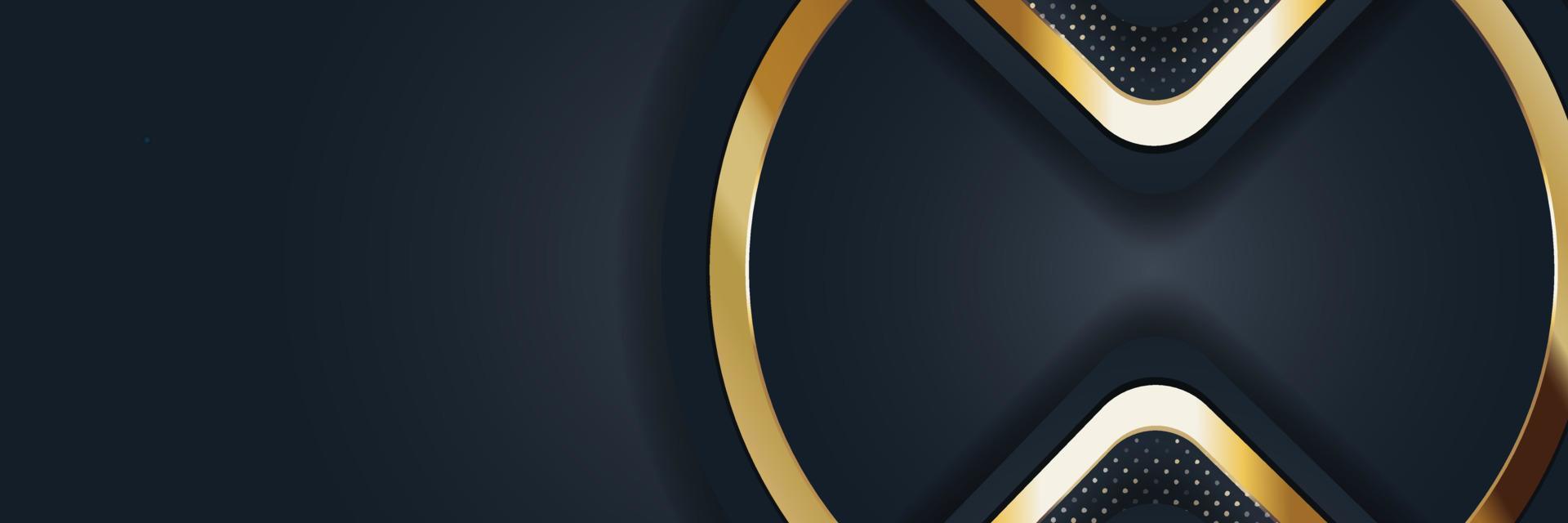 gold banner Abstract vector background board for text and message design modern. vector illustration