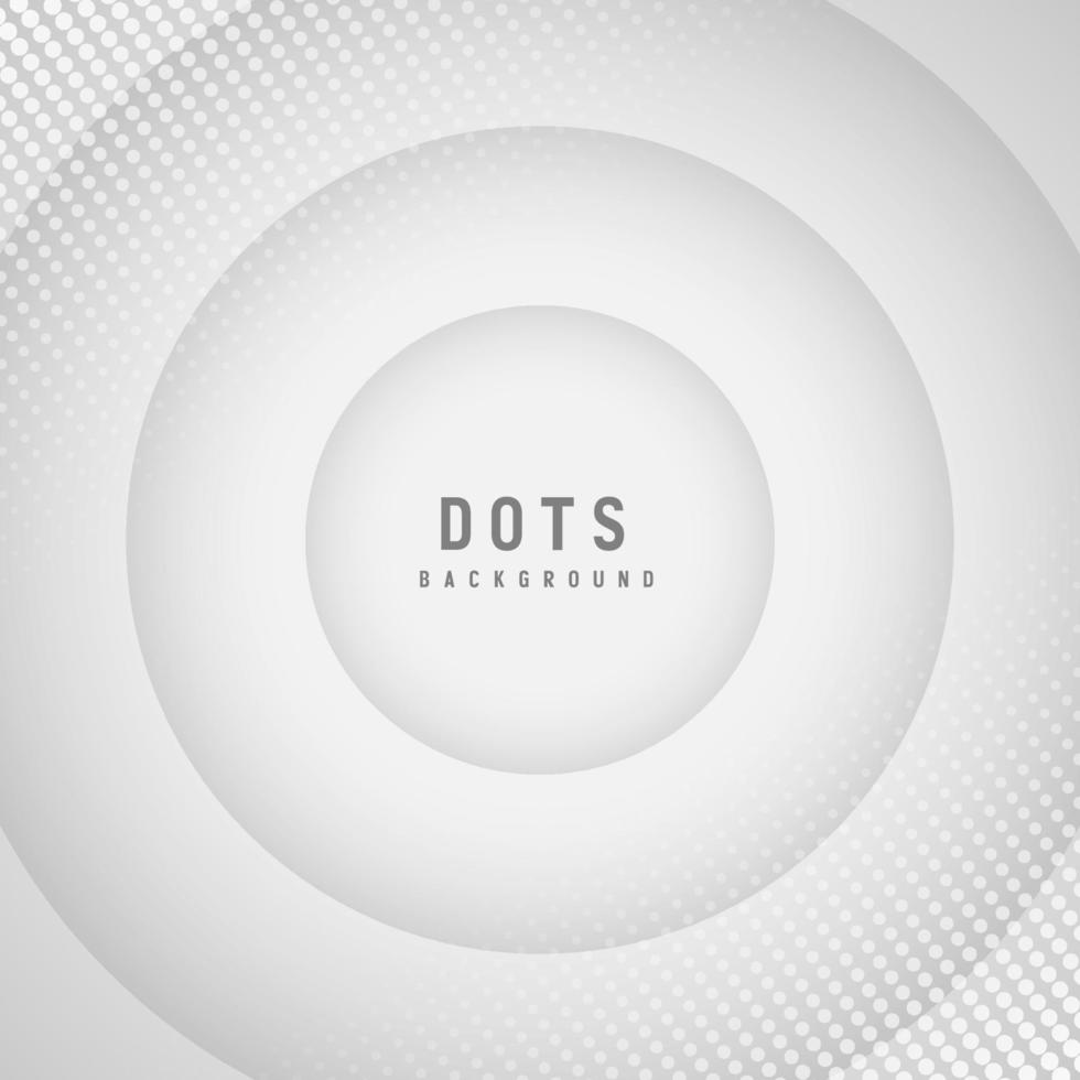 banner Abstract geometric white and gray color background vector illustration.