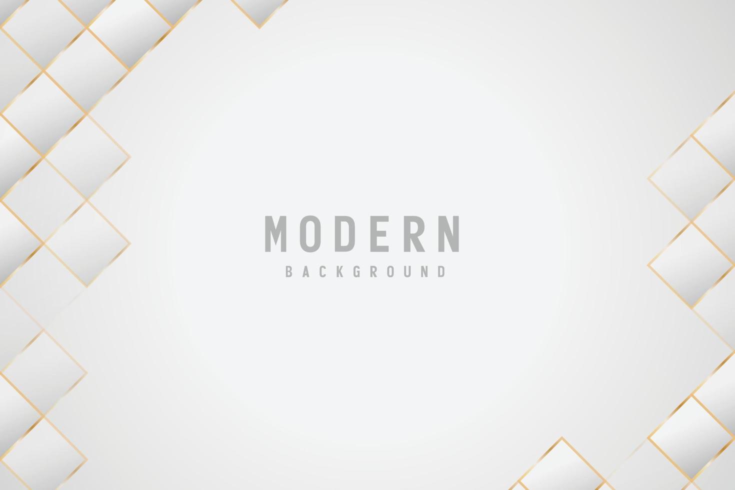 banner Abstract geometric white and gray color background vector illustration.