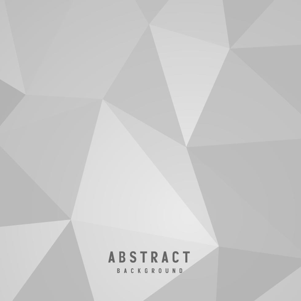 banner Abstract geometric white and gray color background vector illustration.