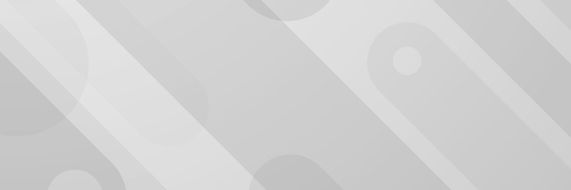 banner Abstract geometric white and gray color background vector illustration.