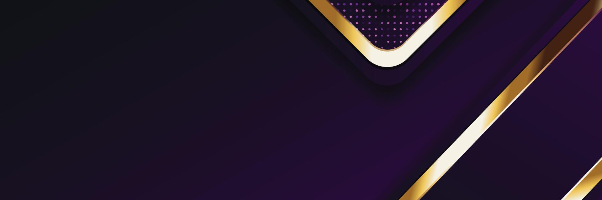 Tablero de fondo de vector abstracto de banner dorado para diseño de texto y mensaje moderno. ilustración vectorial