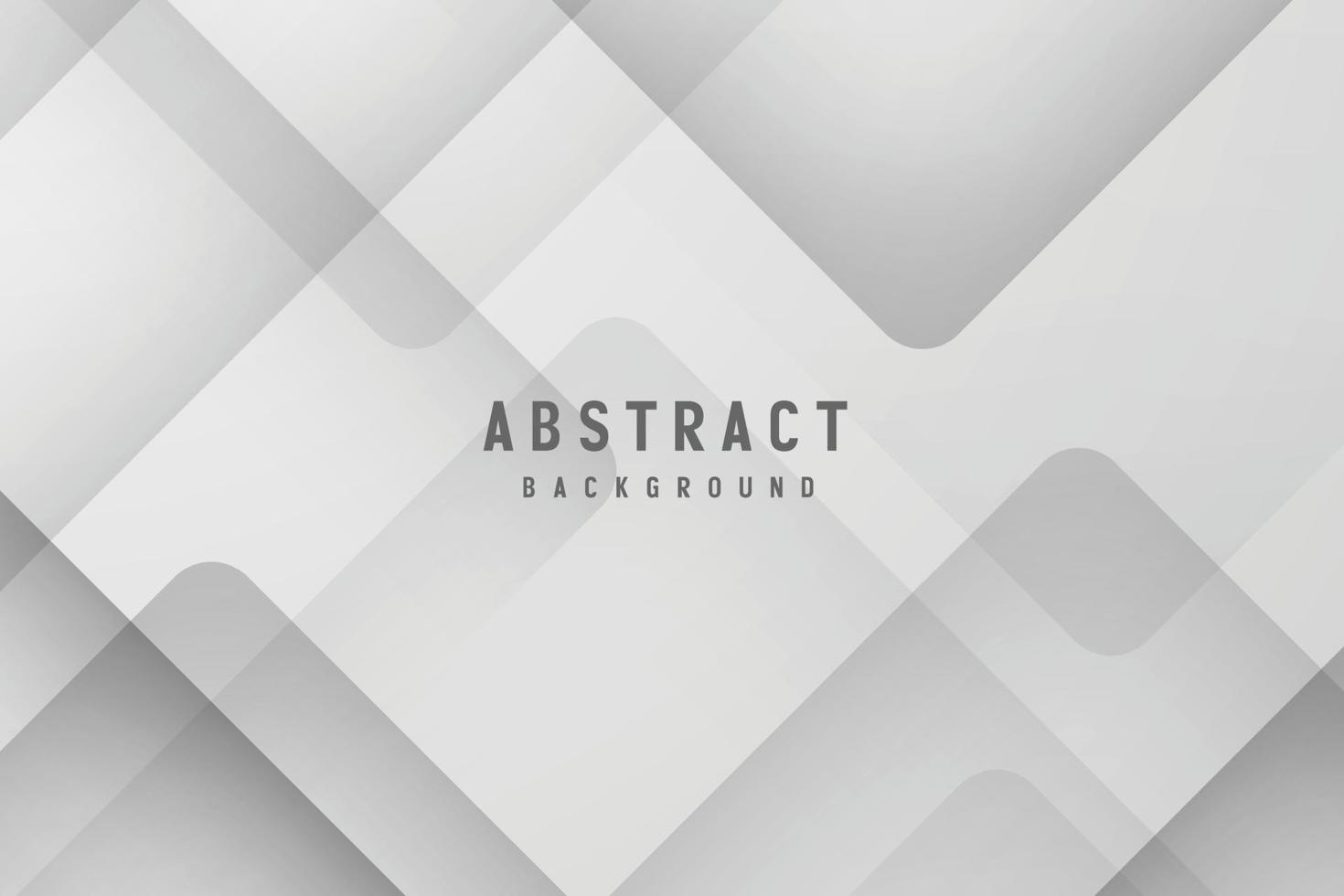 banner Abstract geometric white and gray color background vector illustration.