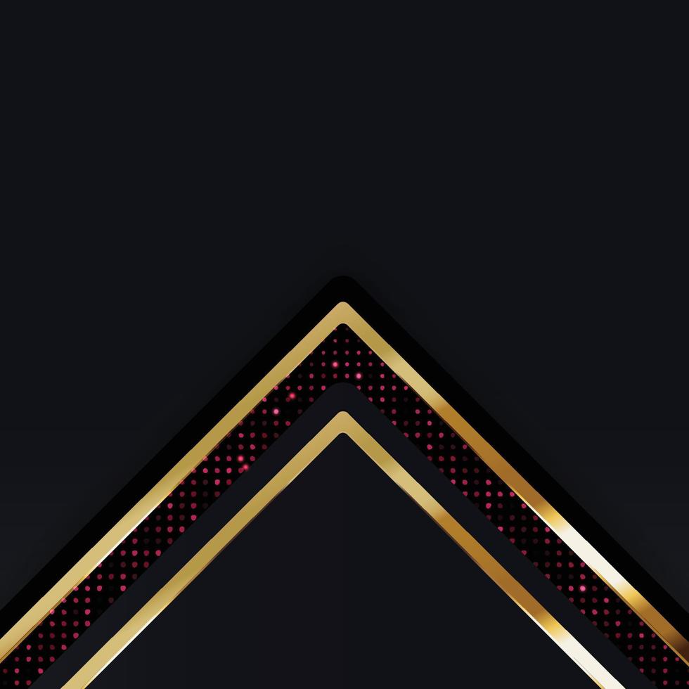 gold banner Abstract vector background board for text and message design modern. vector illustration