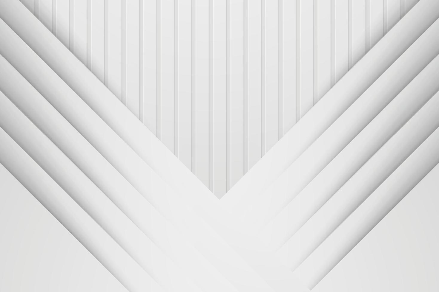 banner Abstract geometric white and gray color background vector illustration.