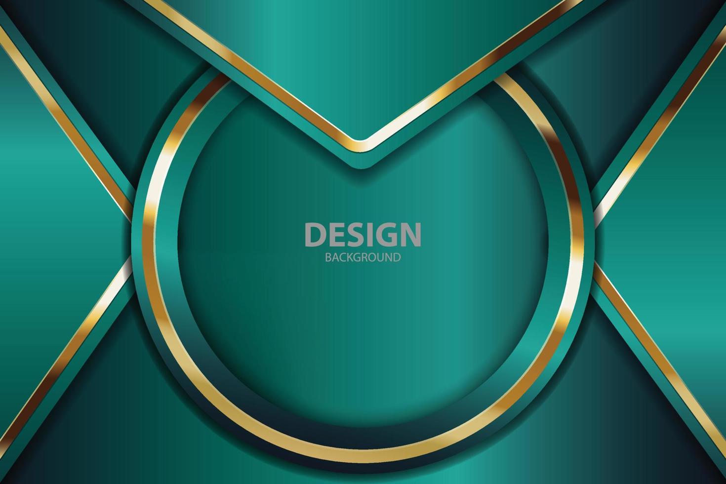 Tablero de fondo de vector abstracto de banner dorado para diseño de texto y mensaje moderno. ilustración vectorial