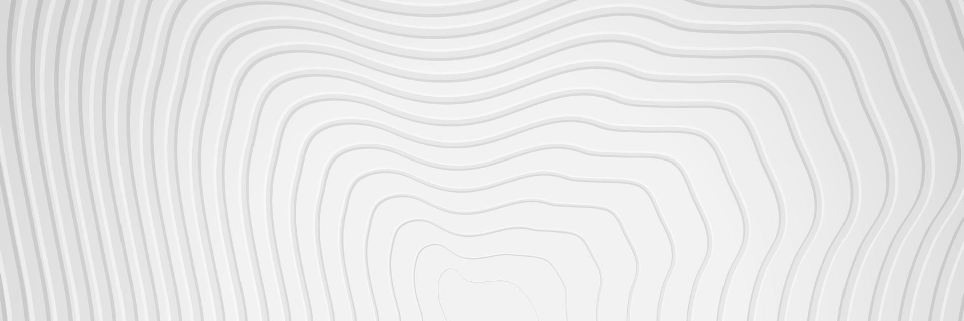 banner Abstract geometric white and gray color background vector illustration.