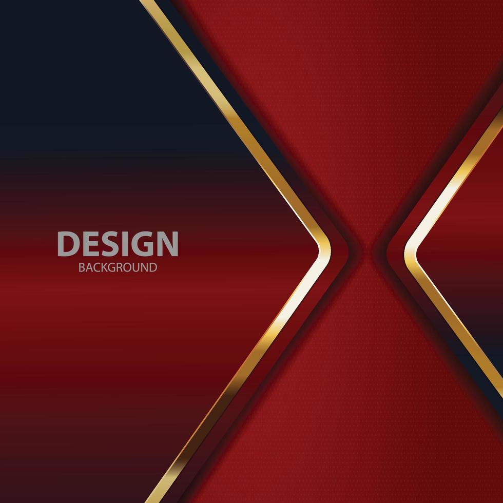 Tablero de fondo de vector abstracto de banner dorado para diseño de texto y mensaje moderno. ilustración vectorial