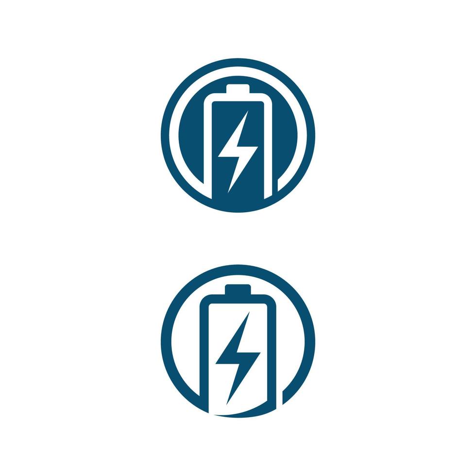 Battery icon and charging, charge indicator Vector logo design level Battery Energy Power running low up status batteries set logo Charge level illustration