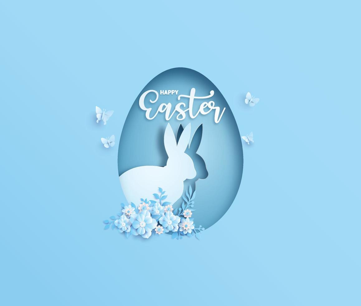 Illustration of Easter day vector