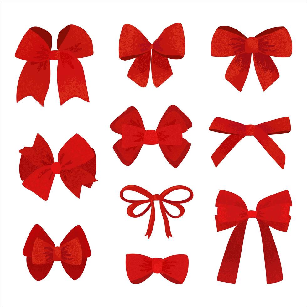 Gift Bows Illustration 5171499 Vector Art at Vecteezy