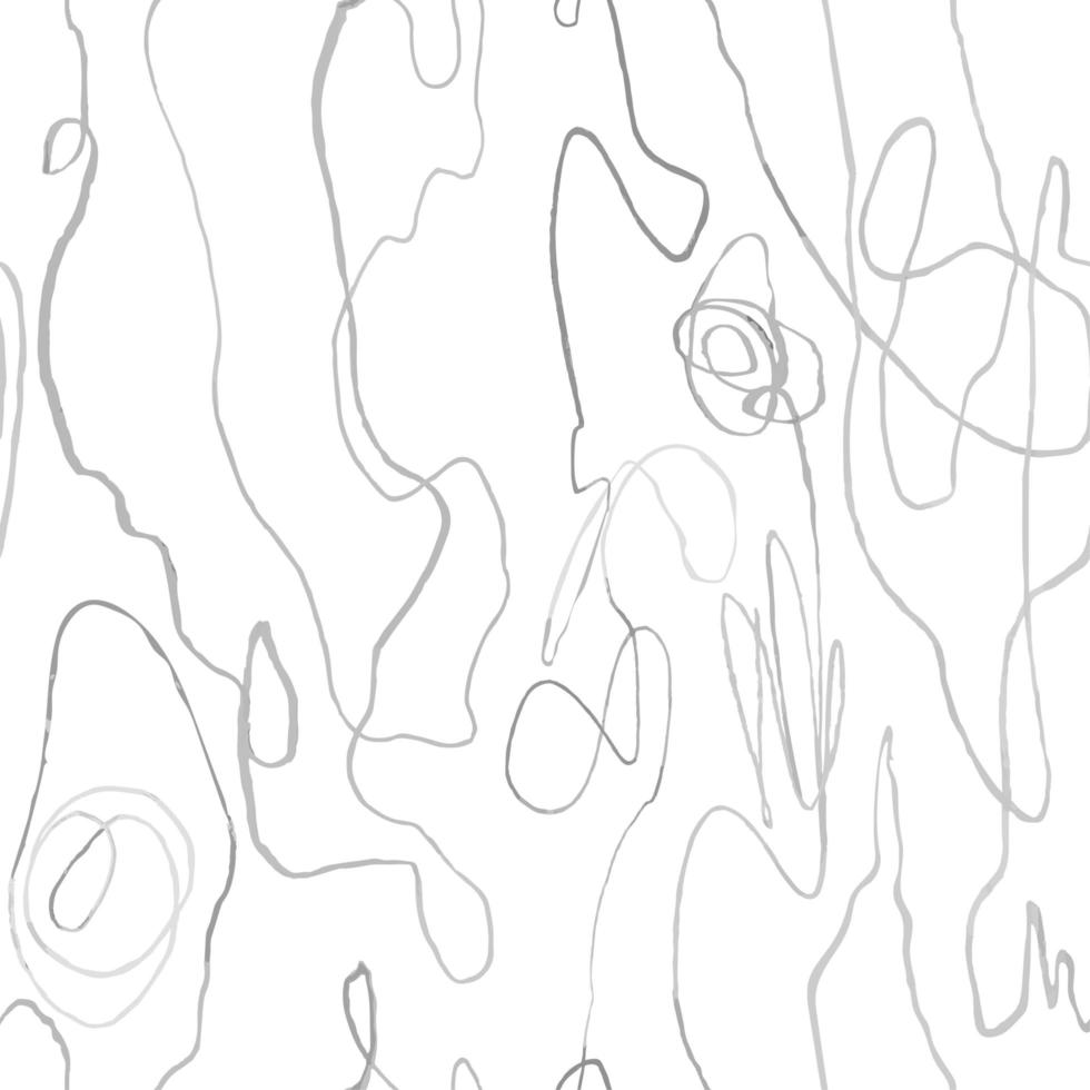 Seamless pattern with slate pencil hand drawn abstract lines, doodles vector