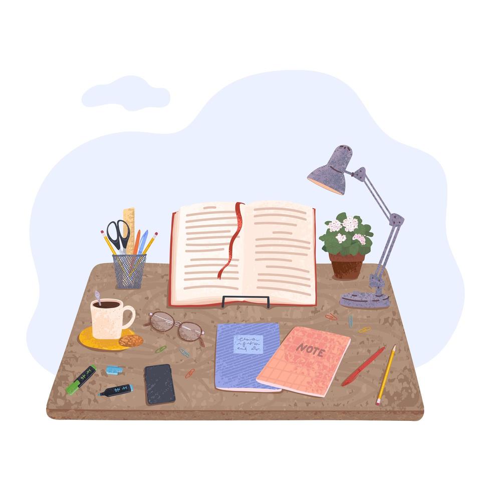 Learning Concept Illustration vector