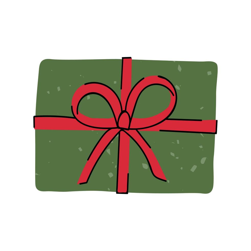 caja de regalo ilustracion vector