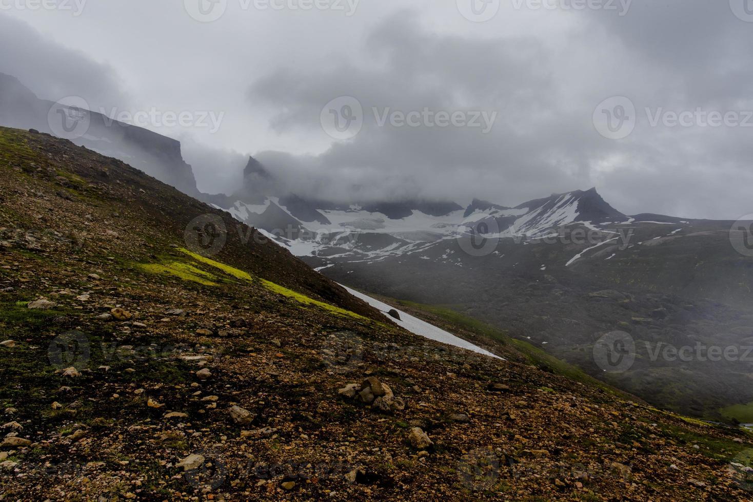 2021 08 16 Borgarfiordur Eystri mountains and clouds 3 photo