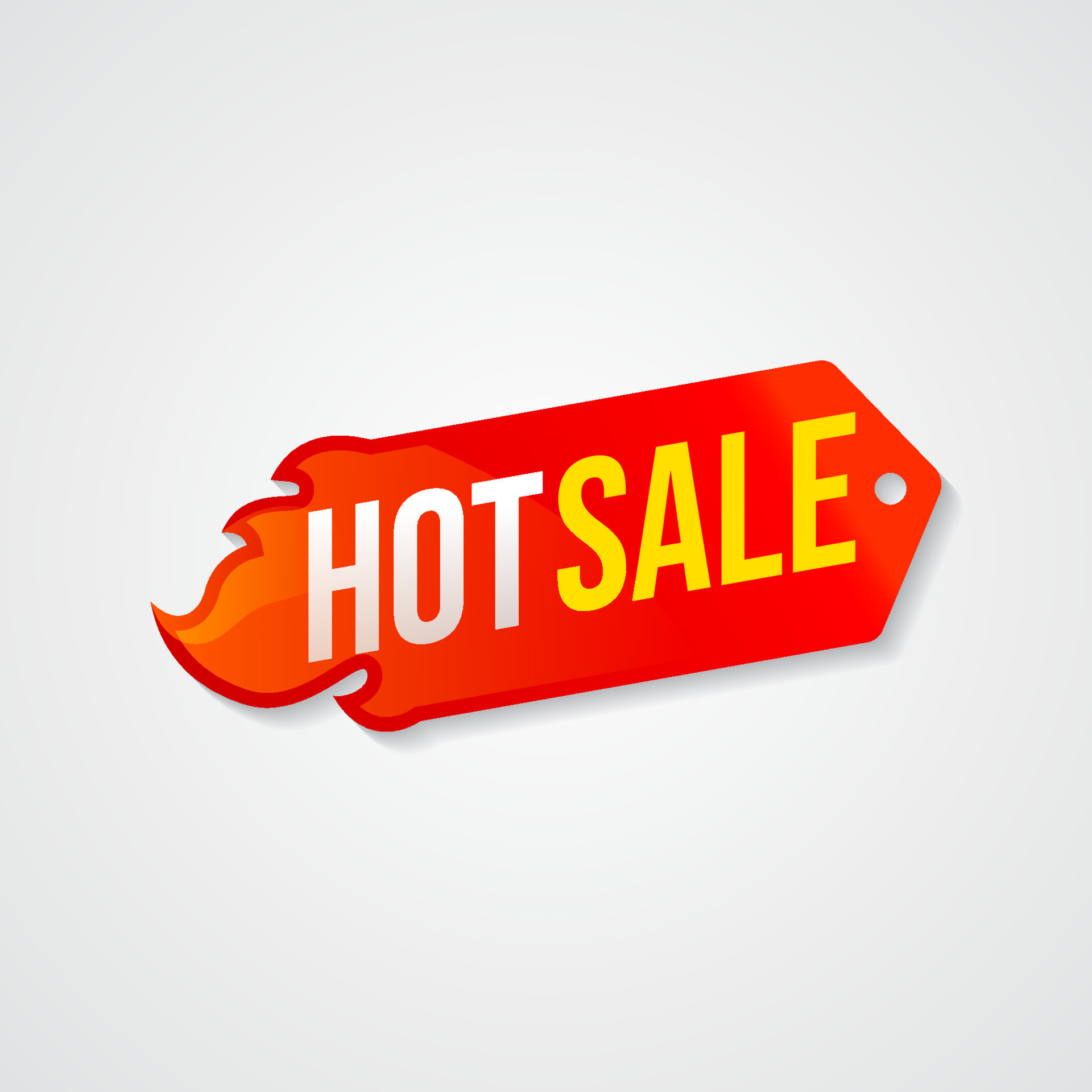 Hot sale label vector illustration, sign sticker graphic element for