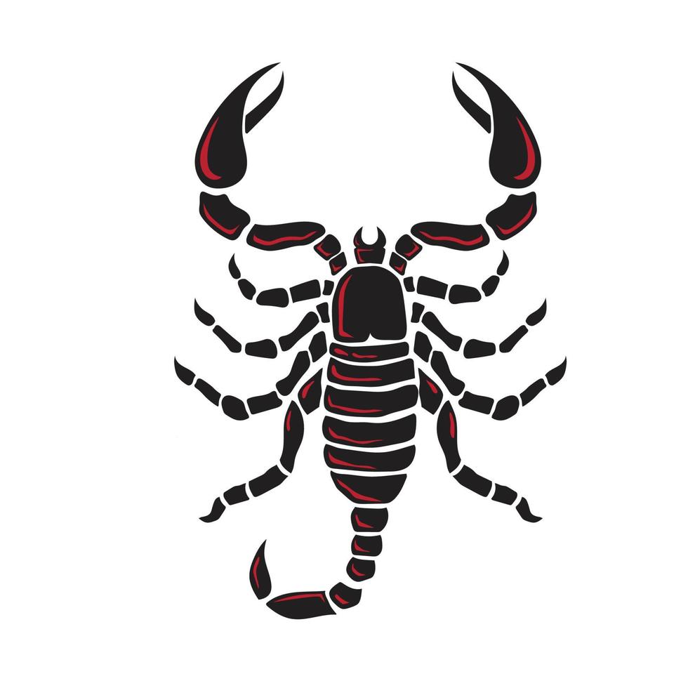 scorpion vector silhouette