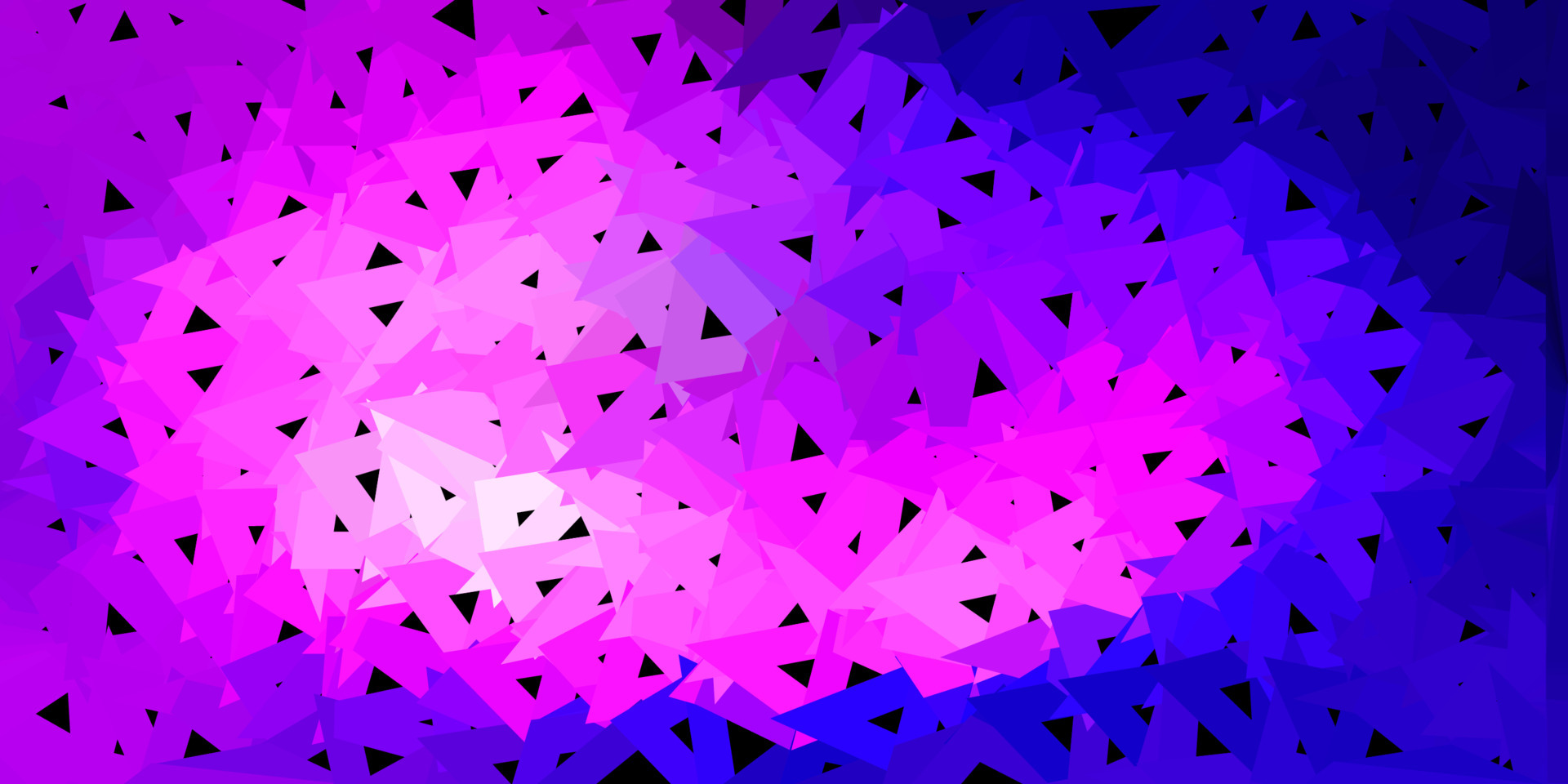 Light purple, pink vector gradient polygon design. 5174227 Vector Art