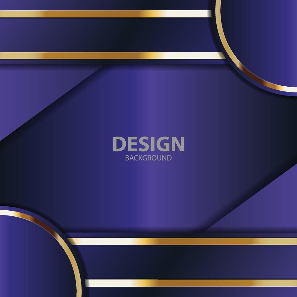 Tablero de fondo de vector abstracto de banner dorado para diseño de texto y mensaje moderno. ilustración vectorial