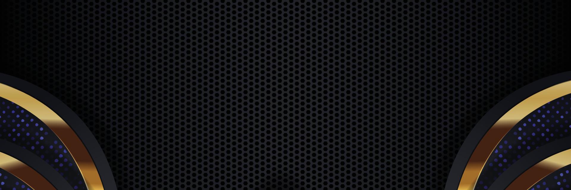 gold banner Abstract vector background board for text and message design modern. vector illustration