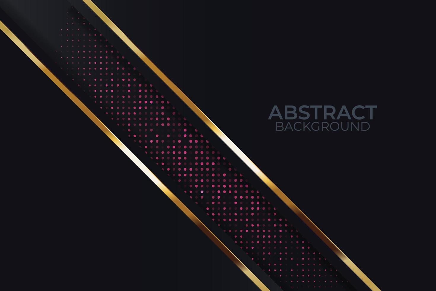 Tablero de fondo de vector abstracto de banner dorado para diseño de texto y mensaje moderno. ilustración vectorial