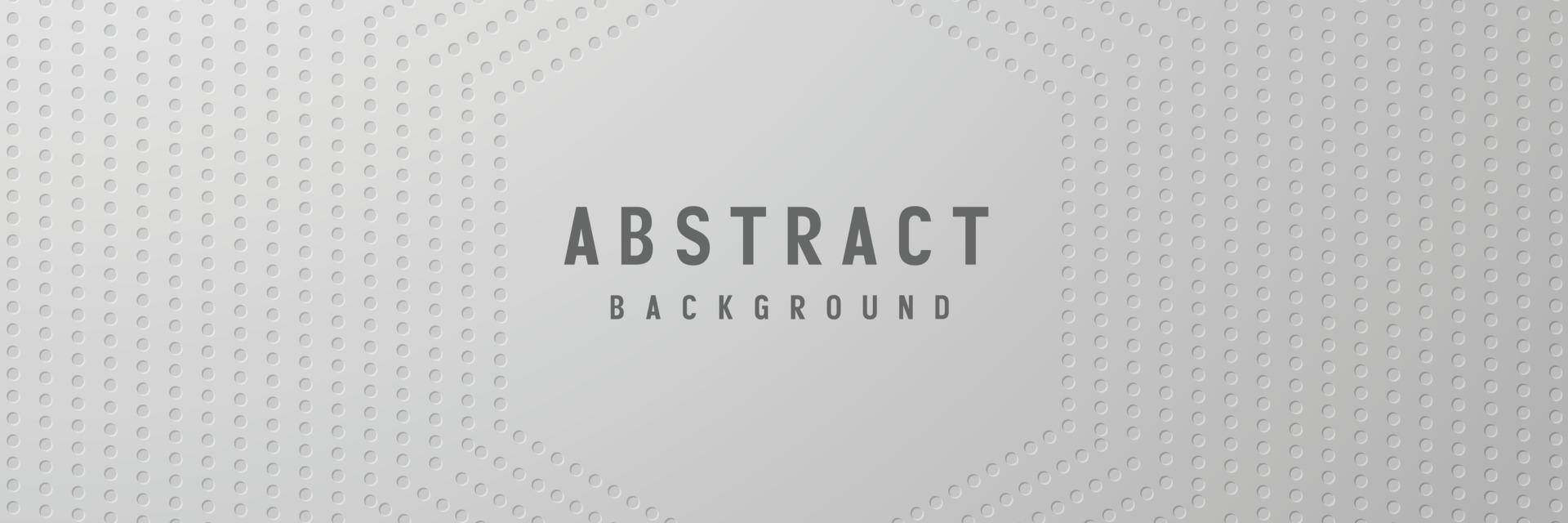 banner Abstract geometric white and gray color background vector illustration.