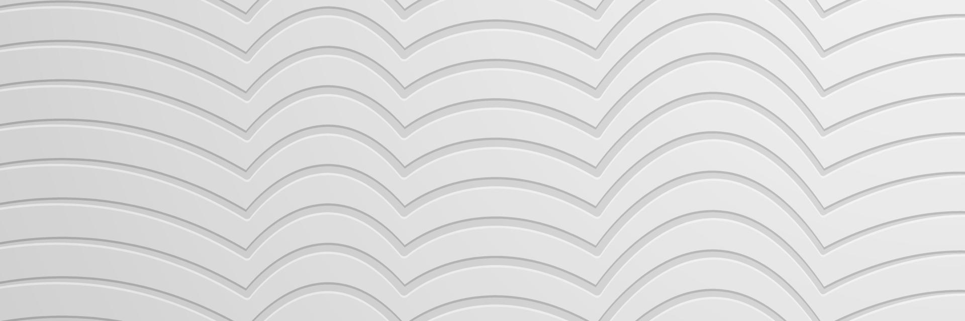 banner Abstract geometric white and gray color background vector illustration.