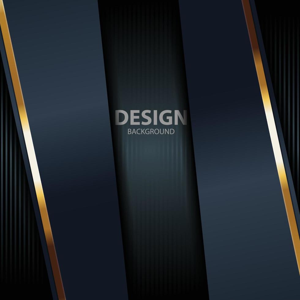 Tablero de fondo de vector abstracto de banner dorado para diseño de texto y mensaje moderno. ilustración vectorial