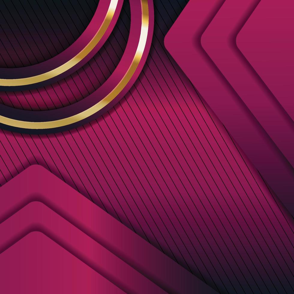 Tablero de fondo de vector abstracto de banner dorado para diseño de texto y mensaje moderno. ilustración vectorial