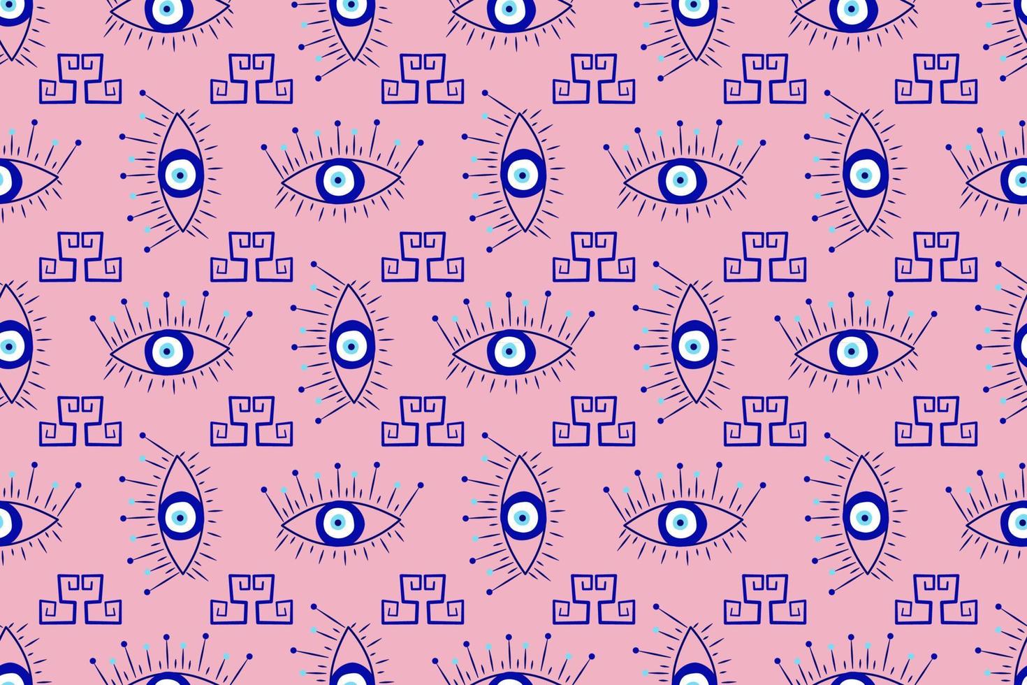 Evil Eye Vector Seamless Pattern Magic Stock Vector Royalty Free  1817270798  Shutterstock