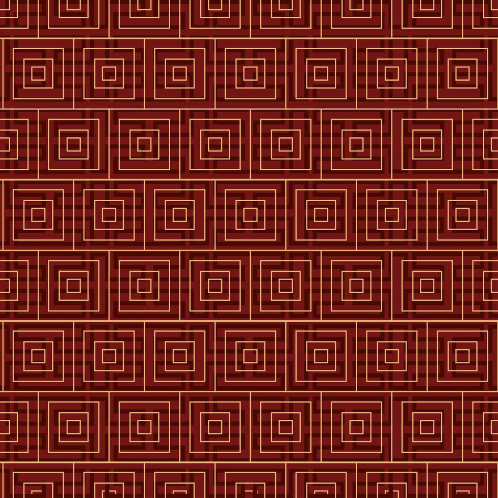 geometric figures pattern red vector