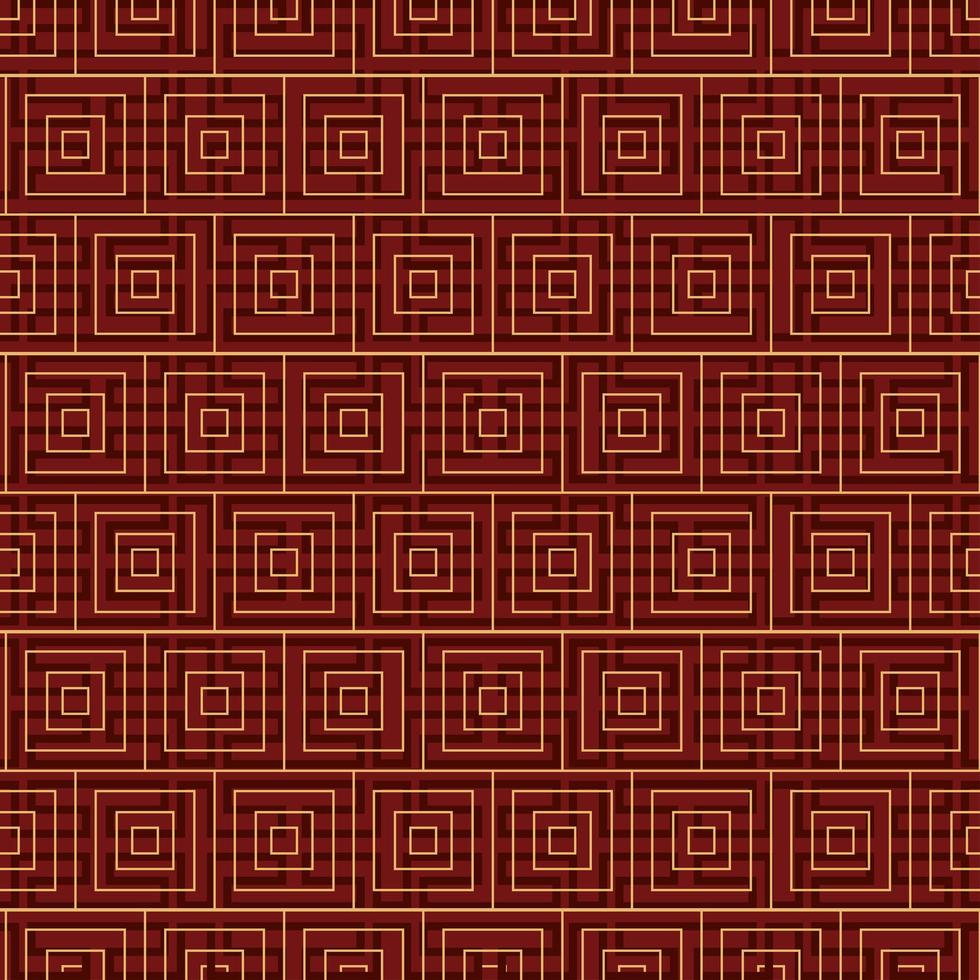 geometric figures pattern red vector