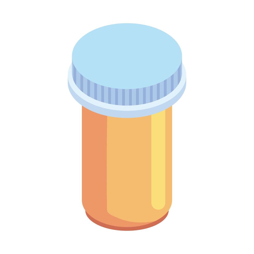 medical pot isometric vector