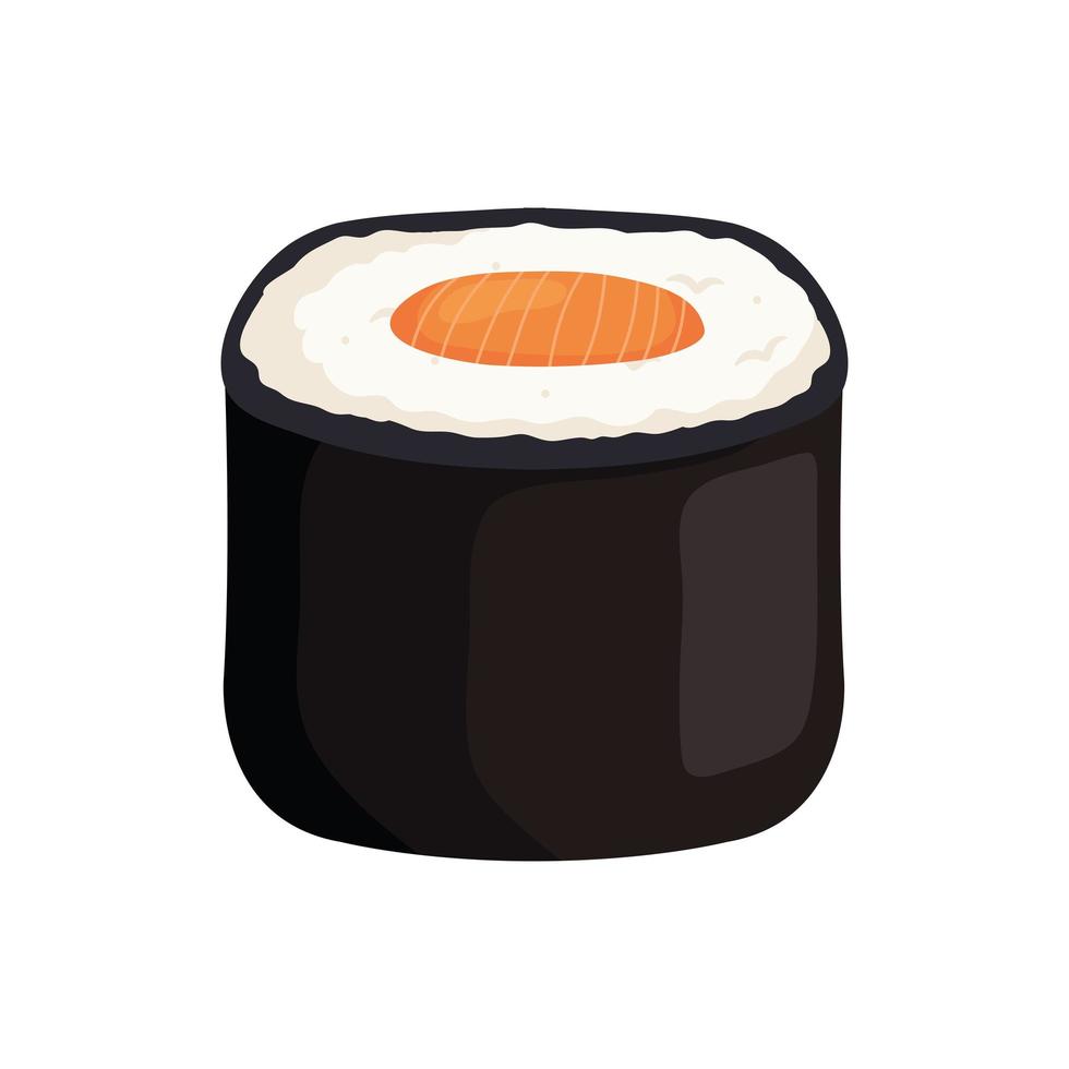 hosomaki sushi japanese food vector