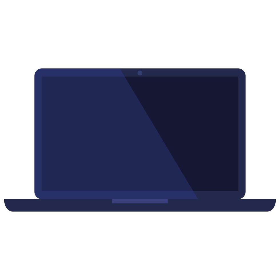 laptop computer device vector