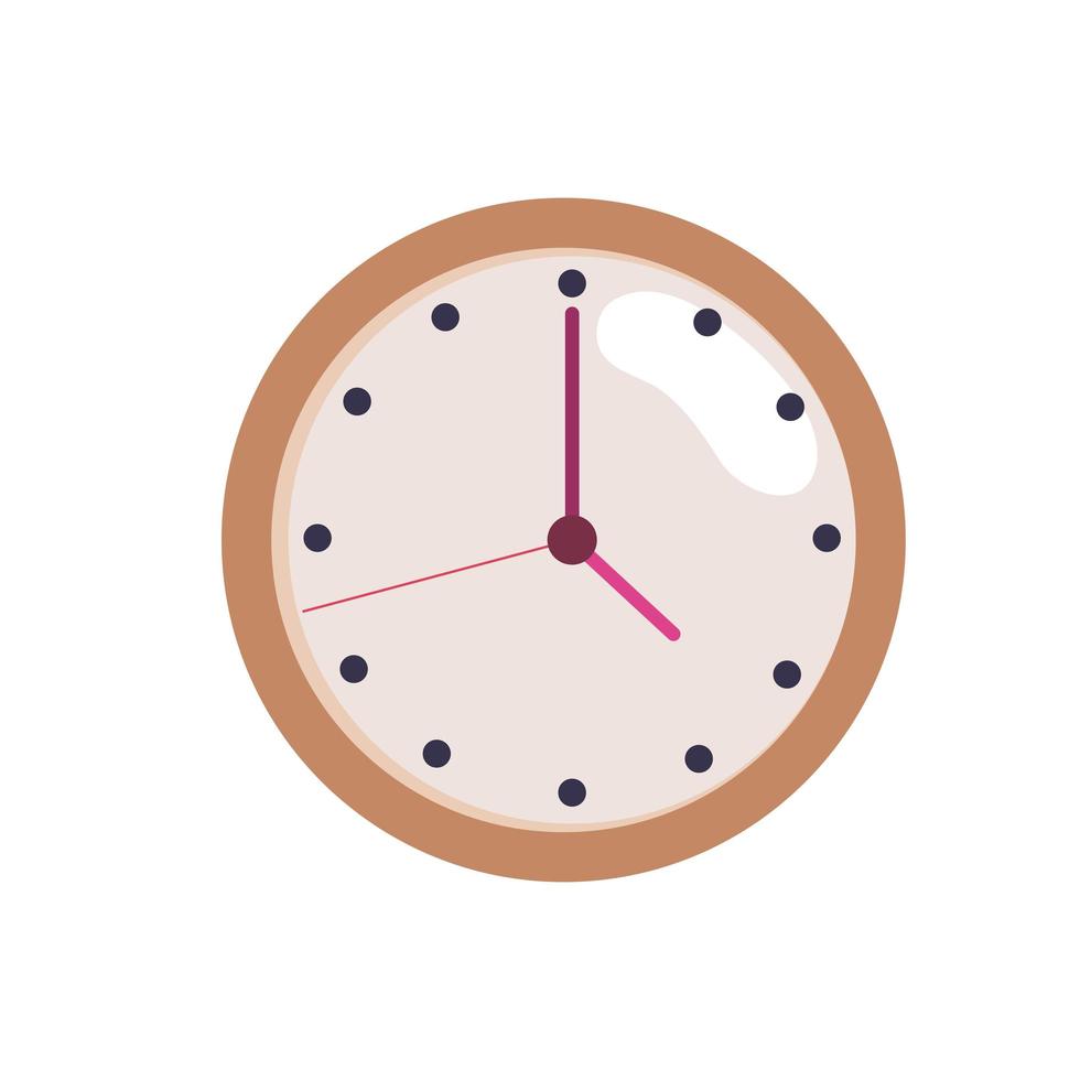 dispositivo de reloj de tiempo vector