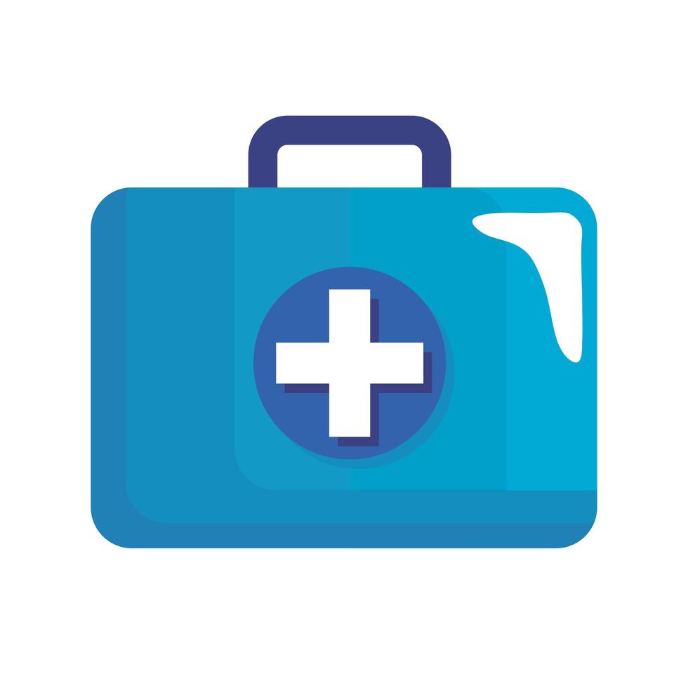 first aid kit vector