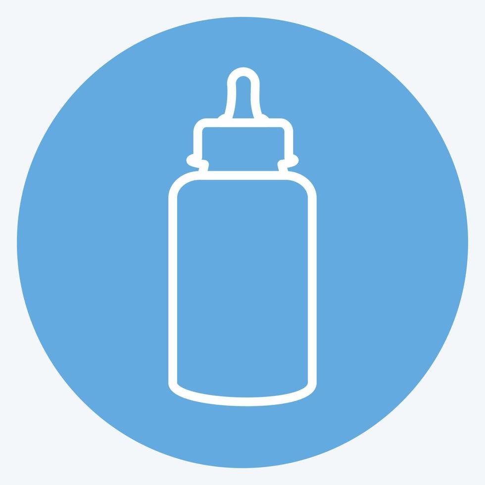 Icon Feeder 1 - Blue Eyes Style - Simple illustration vector