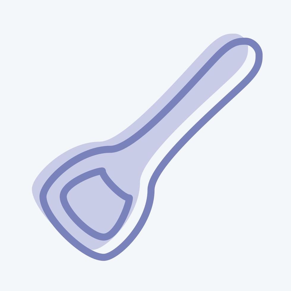 Icon Bottle Opener - Two Tone Style - Simple illustration,Editable stroke vector