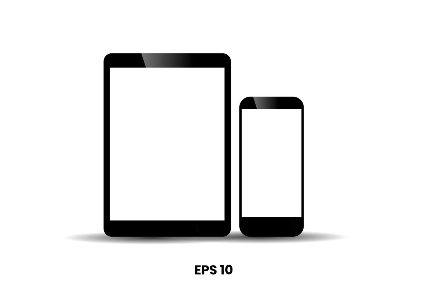 maqueta de dispositivo de pantalla, pc, computadora portátil, tableta, teléfono inteligente y pantallas en blanco de reloj inteligente. gadgets de medios realistas con pantalla transparente para presentación. ilustración vectorial vector