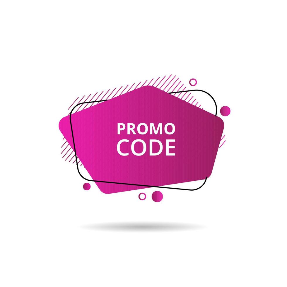 promo code template vector