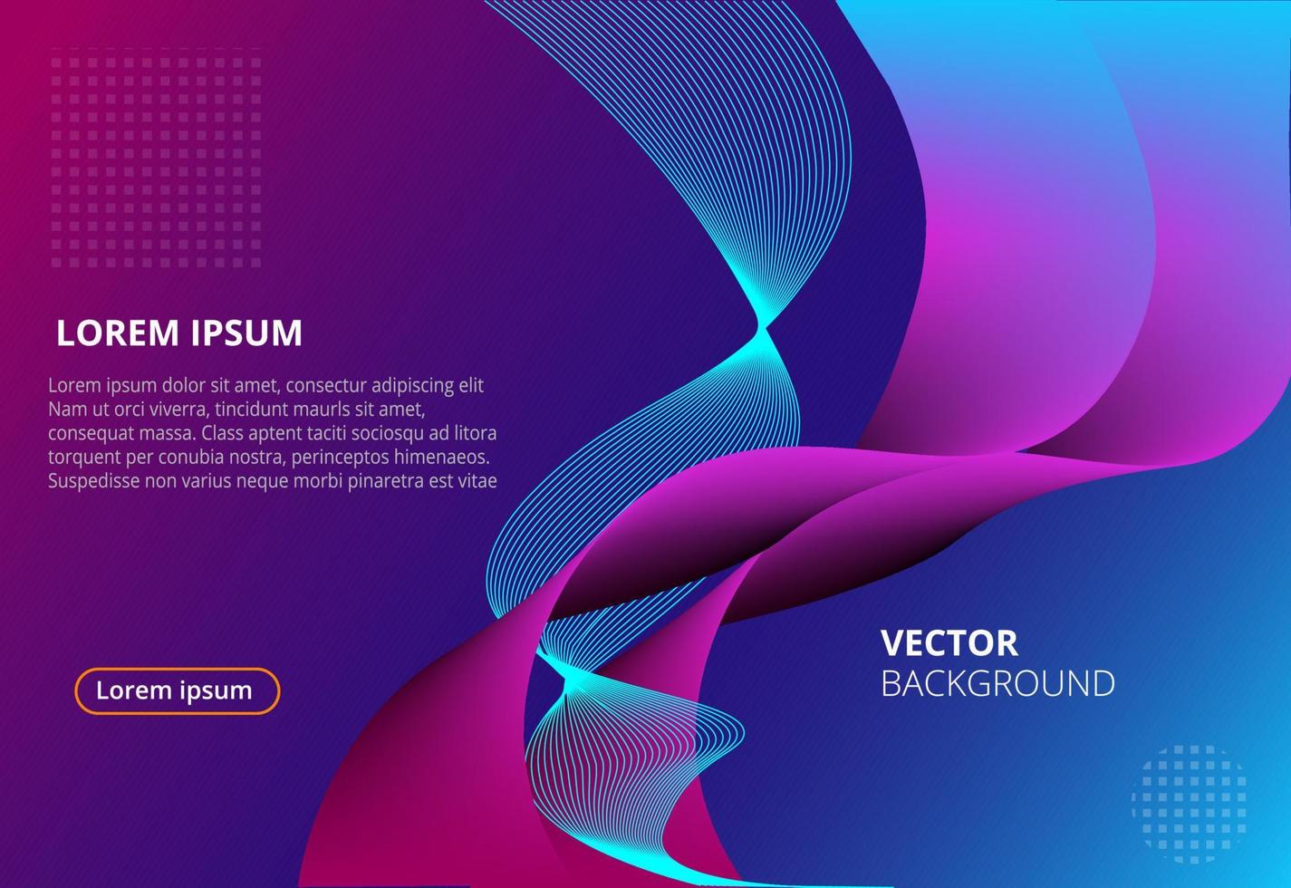 Creative geometric wallpaper. Trendy gradient shapes composition. Eps10 vector. vector