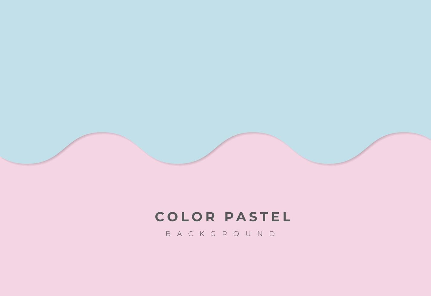 fondo pastel de color azul y rosa. ilustración vectorial vector