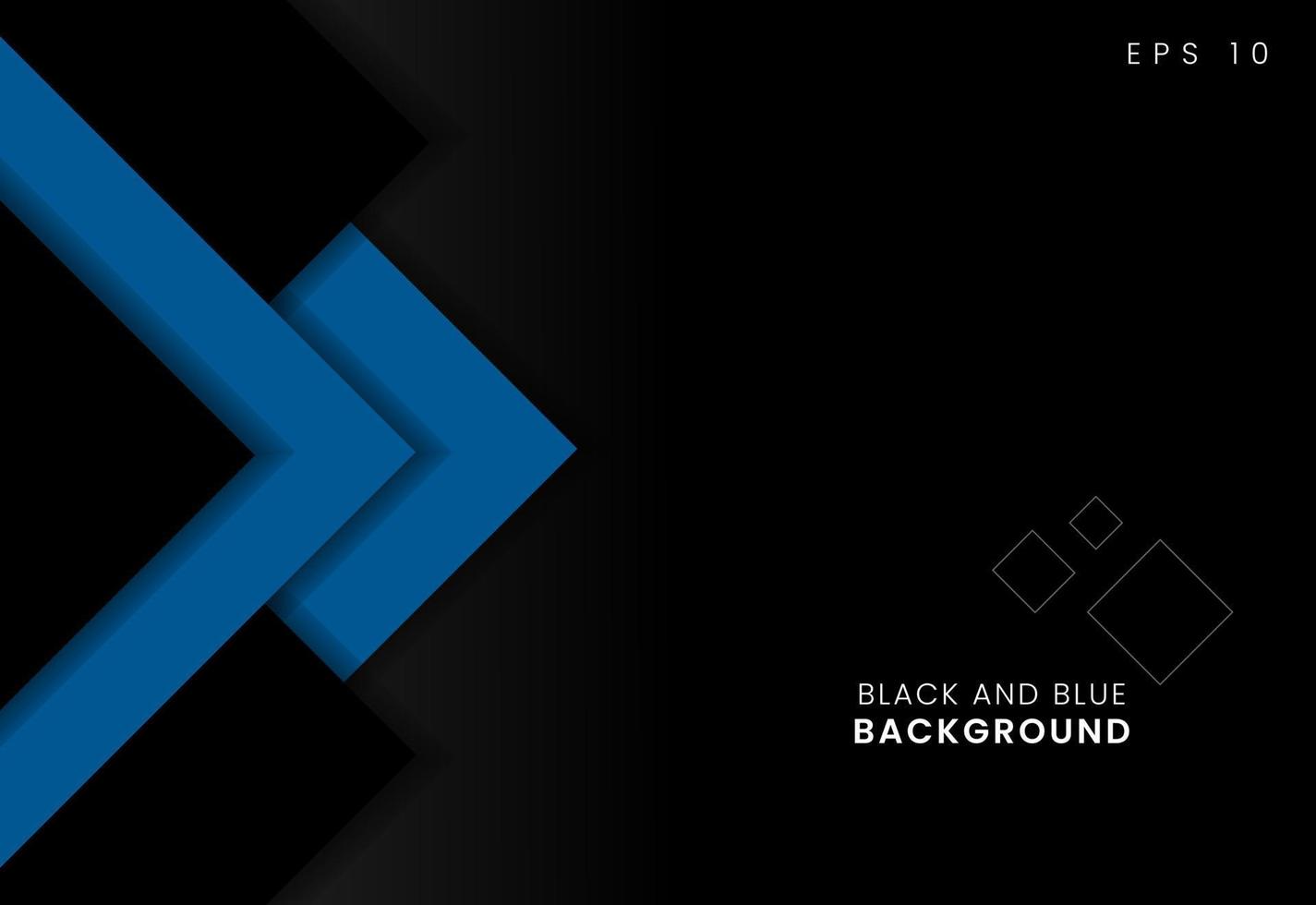 Abstrack black and blue color background . vector ilustration