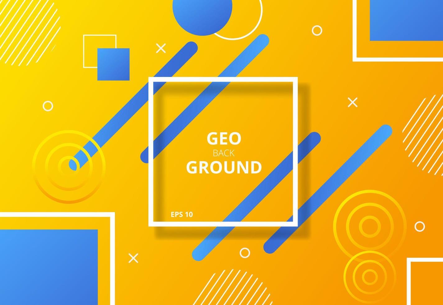 Minimal geometric background. Dynamic shapes composition. Eps10 vector. vector