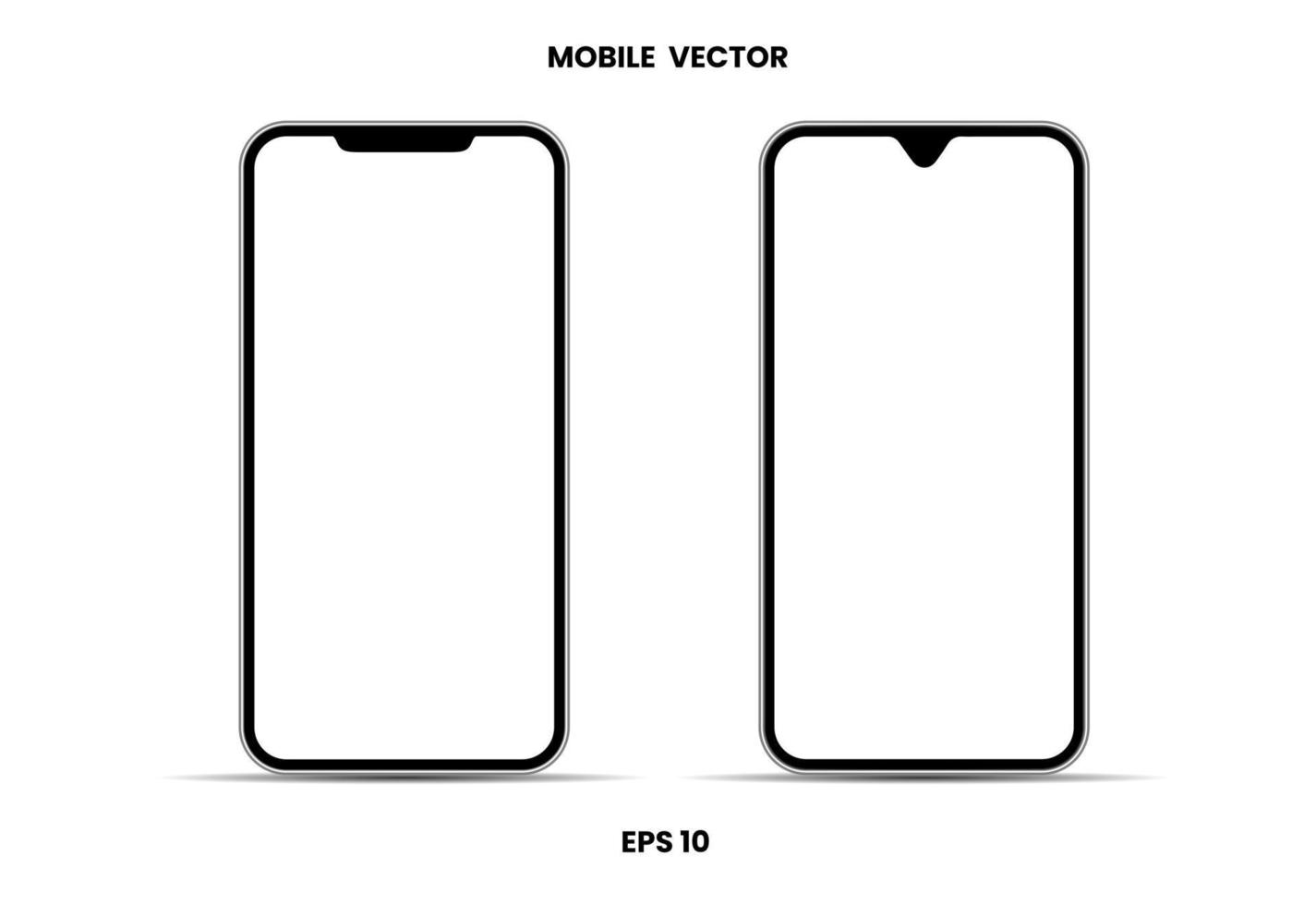 Screen device mockup, PC, laptop, tablet, smartphone and smartwatch blank screens. Realistic media gadgets with transparent screen for presentation. Vector illustration