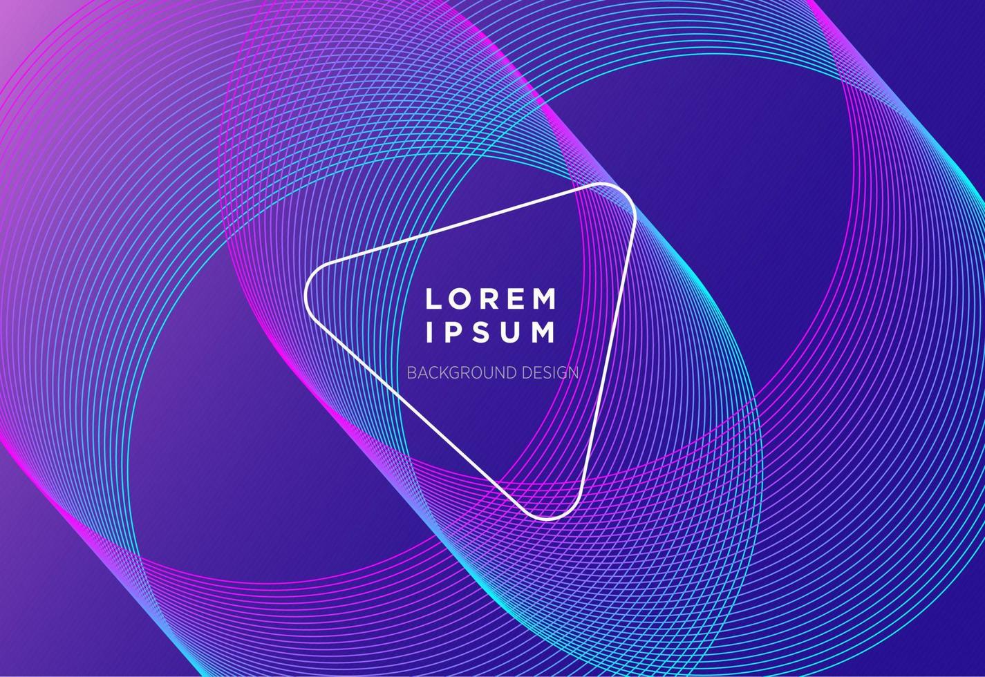 Creative geometric wallpaper. Trendy gradient shapes composition. Eps10 vector. vector