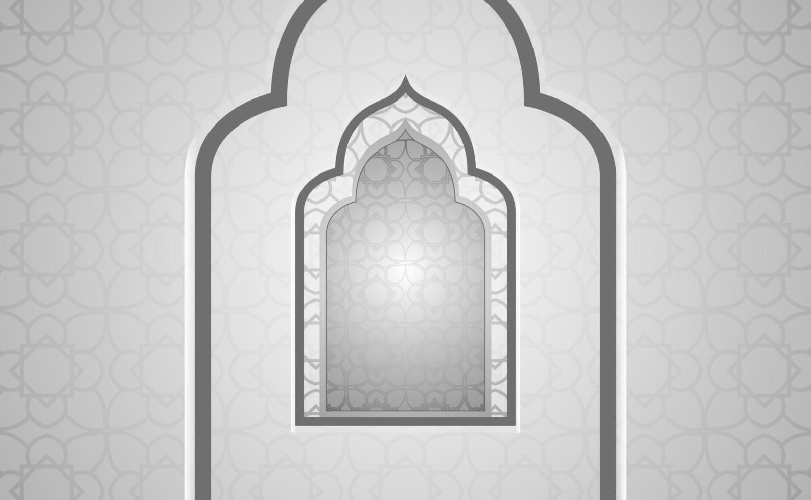 Ramadan-themed background in Islamic power vector